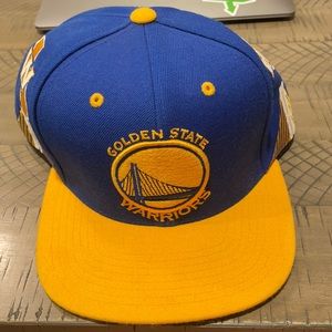 Warriors Mitchell and Ness Hat